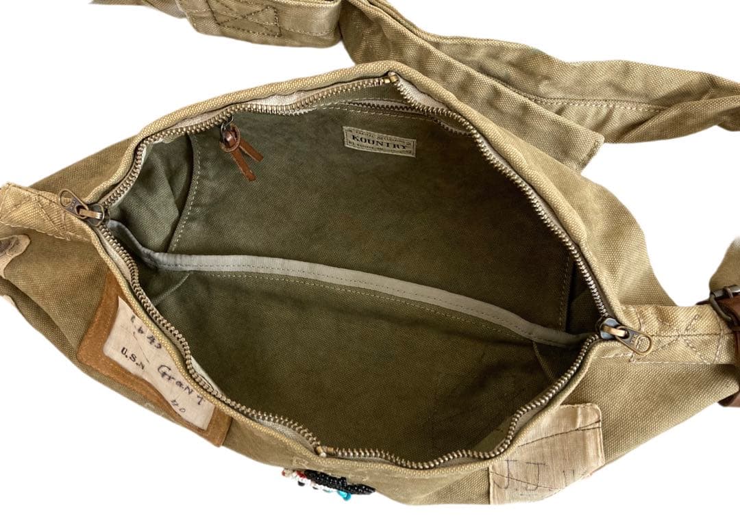 KAPITAL KOUNTRY 帆布 スナフキン バッグ スーベニア リメイク