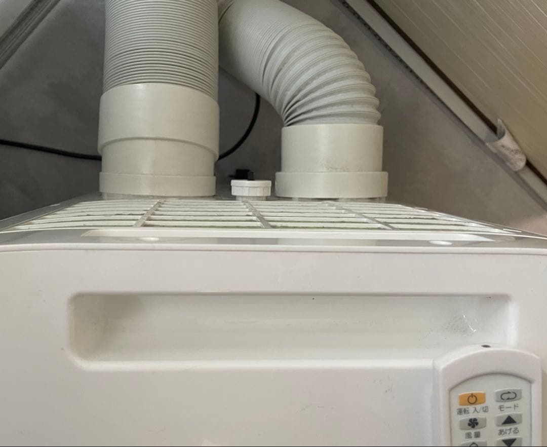 使用短美品 トヨトミスポット冷暖エアコン TAD-22NW 直接引渡希望