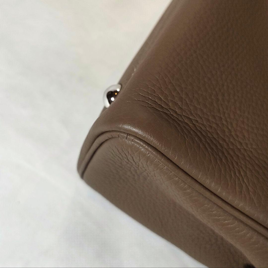 Hermes エルメス　ヴィクトリア　12H　エトゥープ　ビジネスバッグ