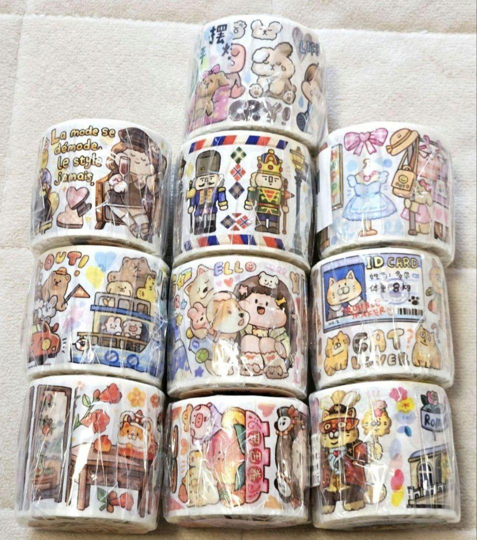 【 新品、未使用】meatball　マスキングテープ　10点