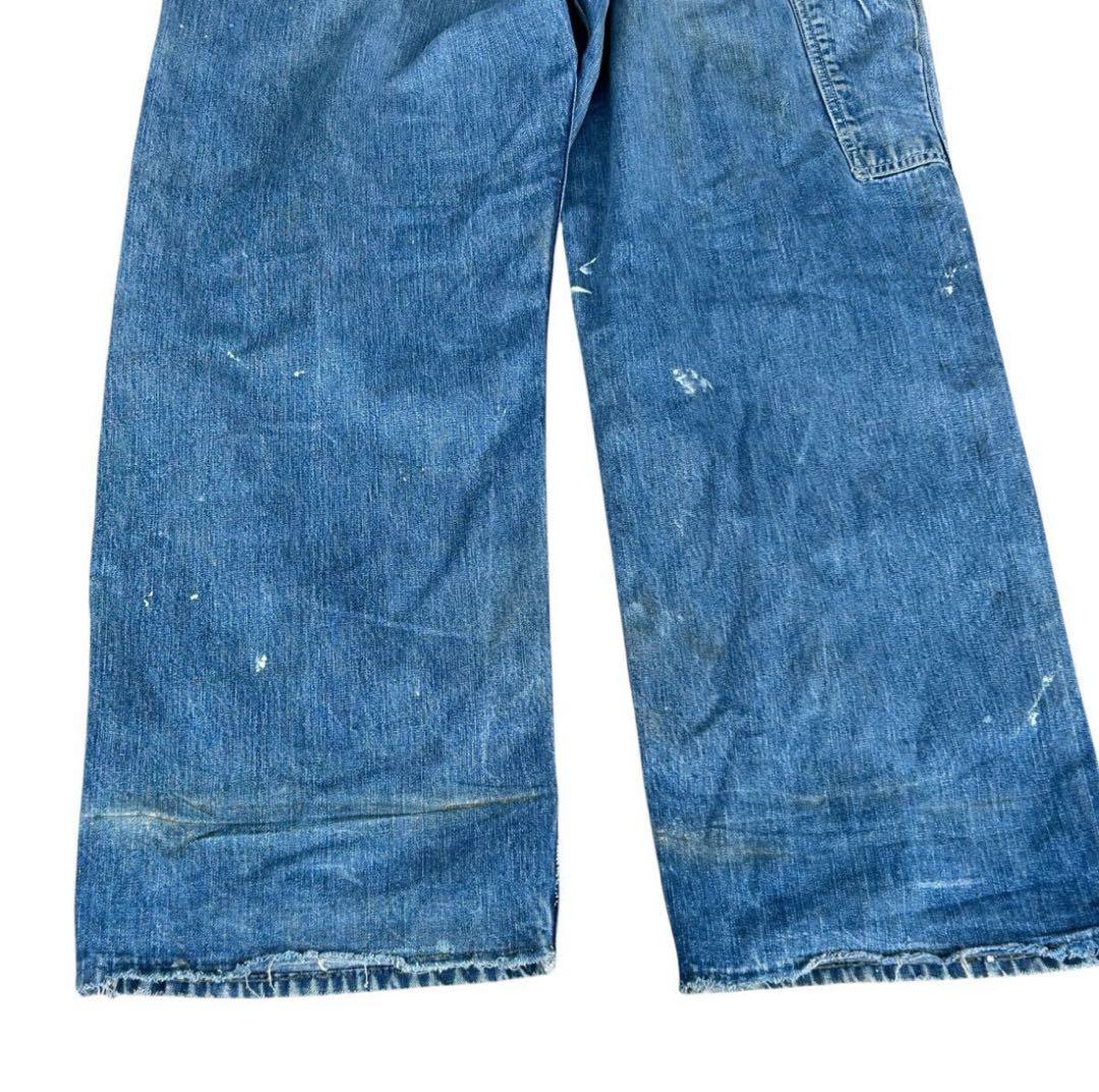 ビンテージ　40s Lee ハウスマーク オーバーオール　ペインター　デニム