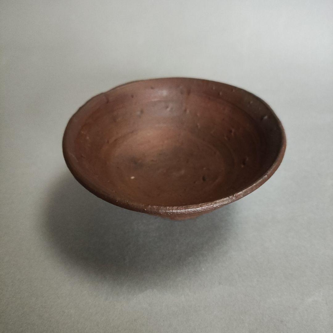 吉村昌也　粉引盃、焼締盃　粉引ぐい呑　笠間焼