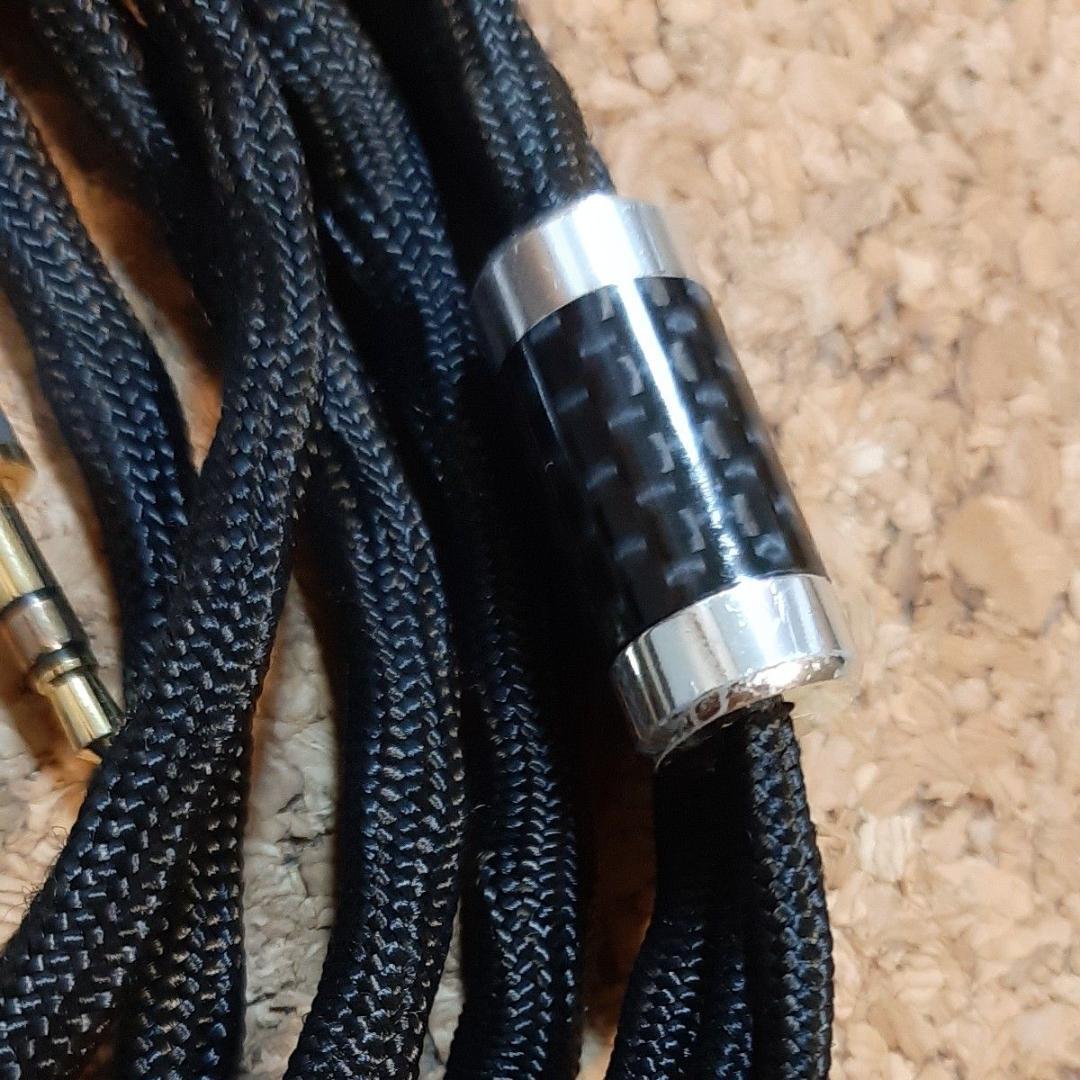 【中古】HIFIMAN専用超高音質バランスケーブル【ふじっこ煮さんハンドメイド】