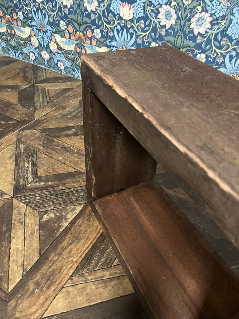 棚 ラック 木製 重圧 インテリア ビンテージ 昭和レトロ 古木