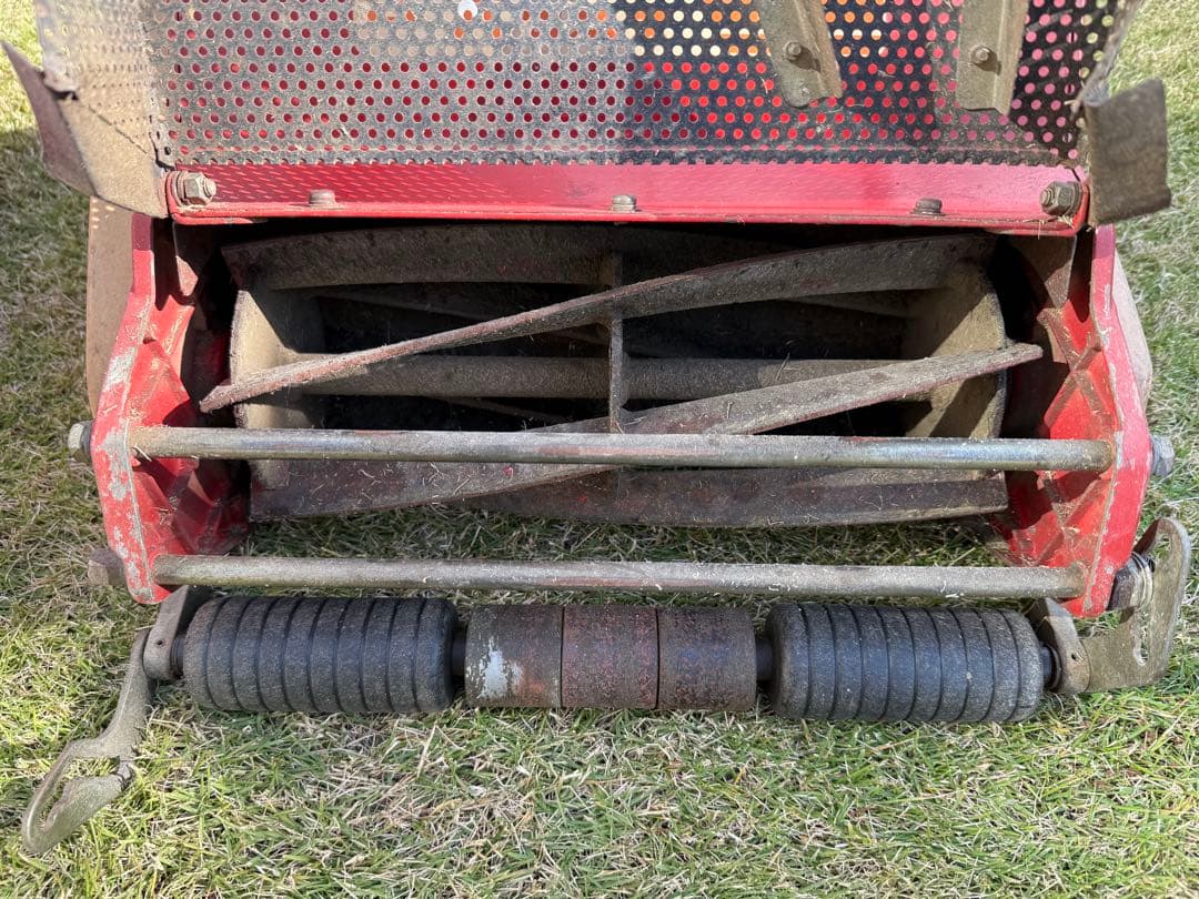 バロネス 自走式LM12MF 電動芝刈り機 前期モデル