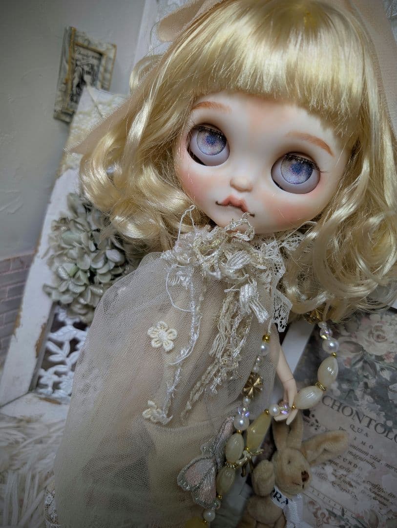 白まる❁︎アイシードール❁︎カスタム❁︎of付き