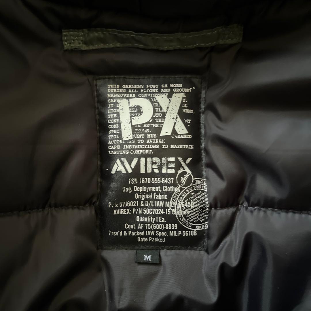 AVIREX 5th AIR FORCE 5周年記念 中綿 アーチロゴジャケット