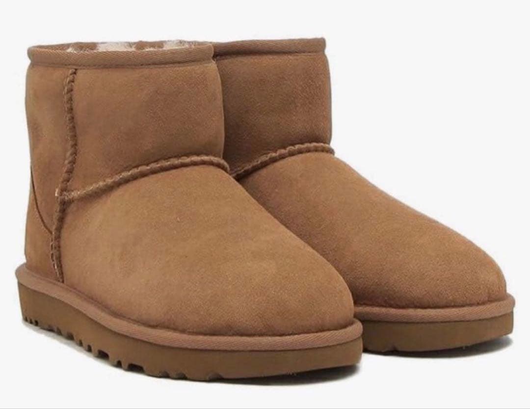 UGG オーストラリア ムートンブーツ USA9 26cm 箱付き ベージュ
