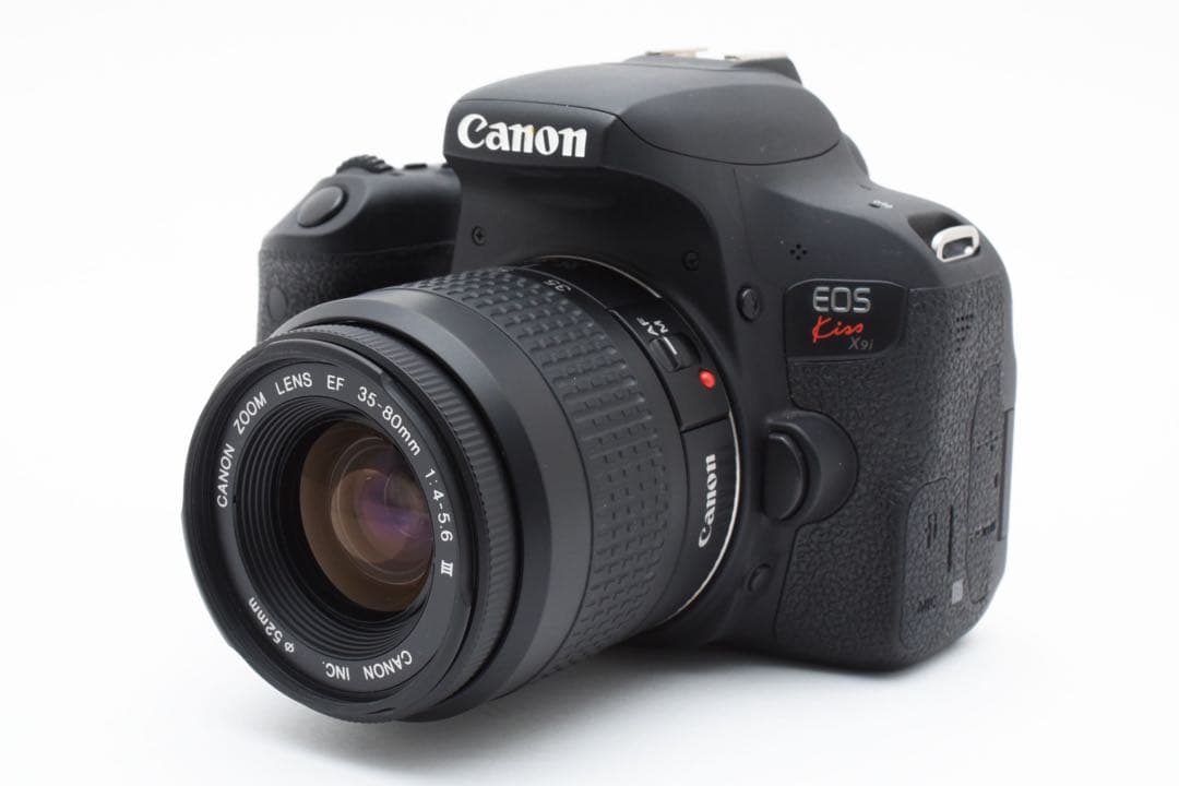 canon kiss x9i 標準レンズセットCanon EF 35-80mm
