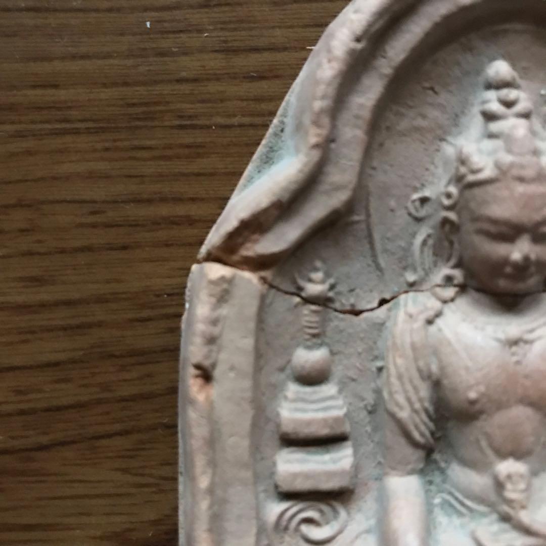 Buddha statue 塼仏(Senbutsu)　せん仏　せんぶつ　③