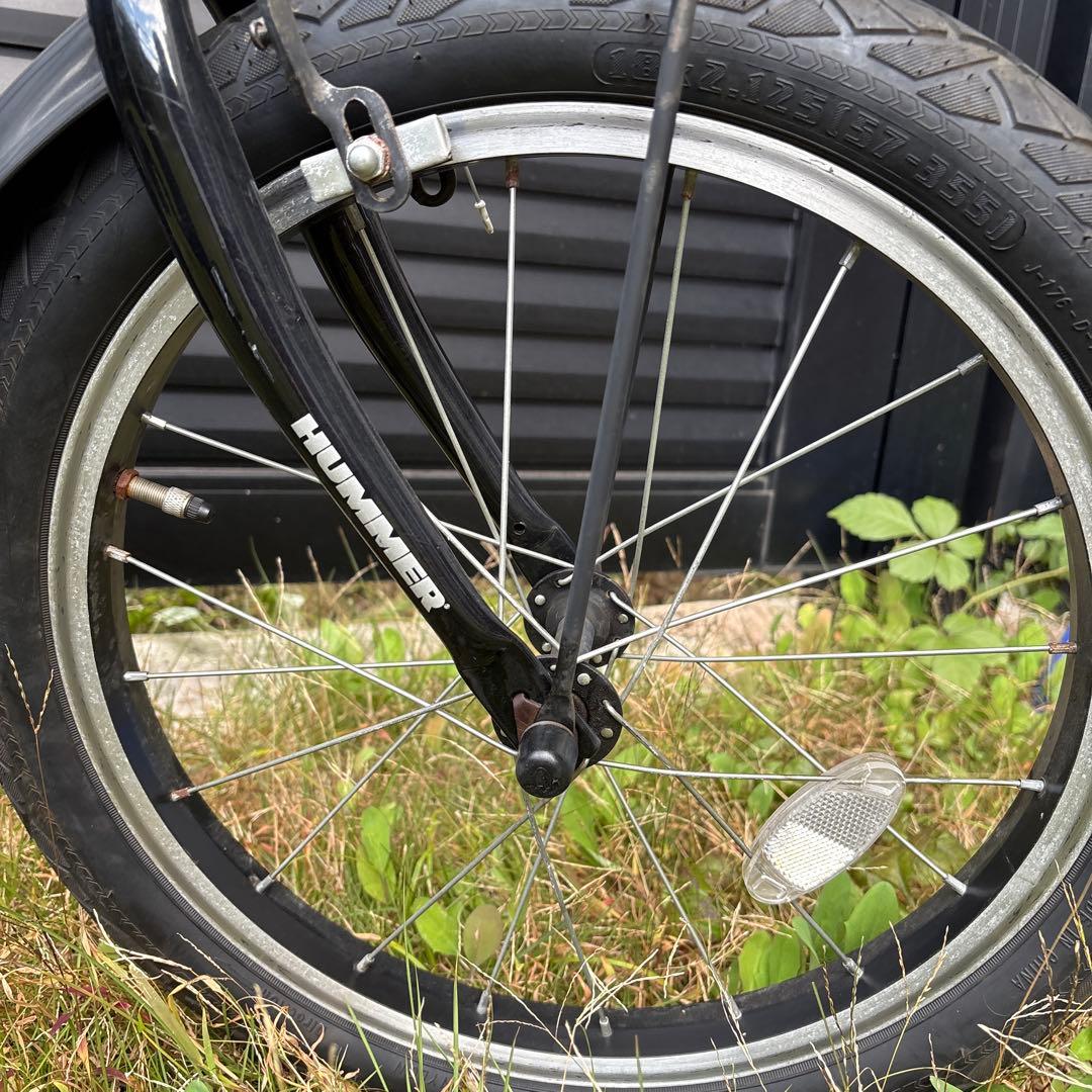 引き渡し限定⭐︎HUMMER子供用自転車18インチ