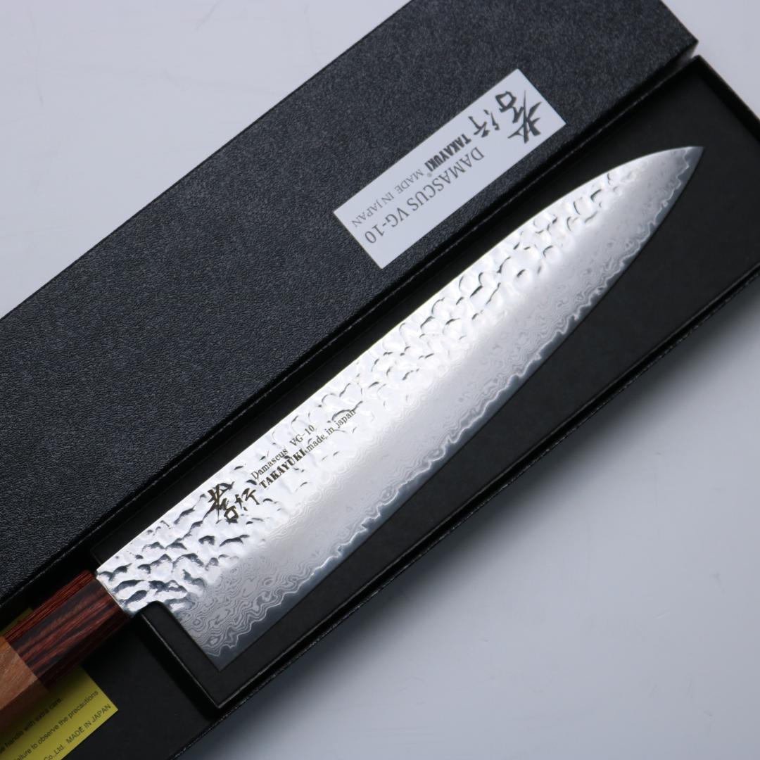 堺孝行 和牛刀 包丁 VG10ダマスカス鋼３３層 240mm