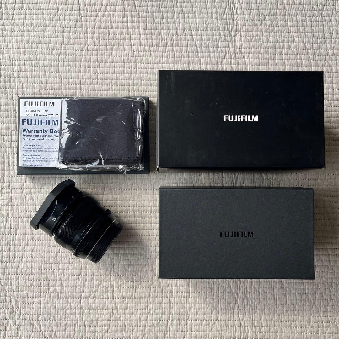 FUJIFILM (富士フイルム）XF35mm F1.4 R 角フード付