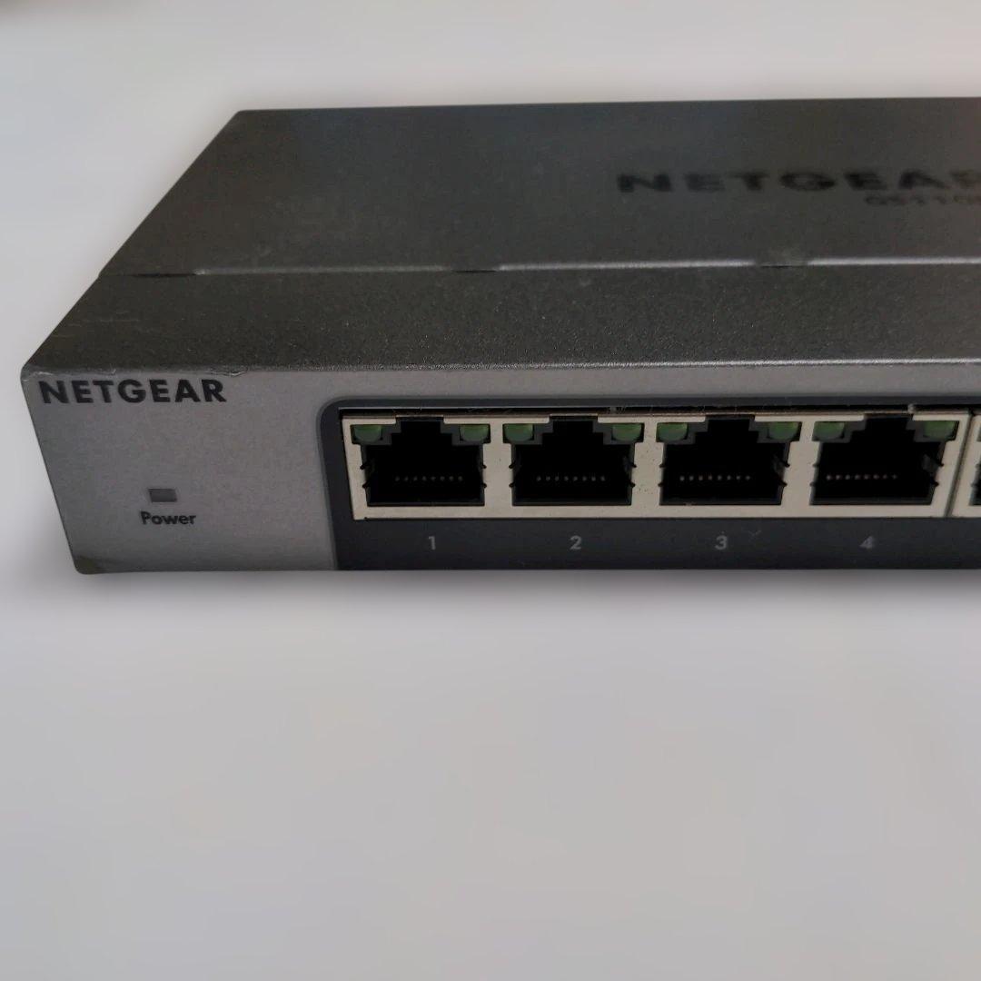 ネットギア GS110MX 8ポート スイッチングハブ 【本体のみ】‪♡E5