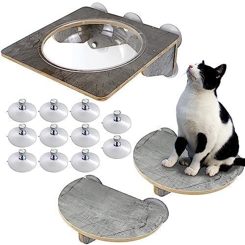 POOKIE 猫 窓 ハンモック スケルトン 窓ベッド ミニ ステップ キャット