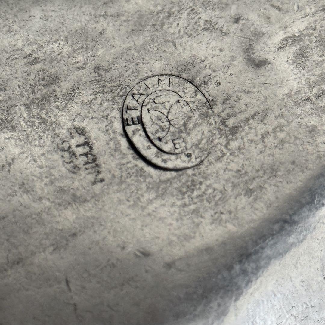 1950s フランス製 ピューター製 梨 ヴィンテージ アクセサリートレイ