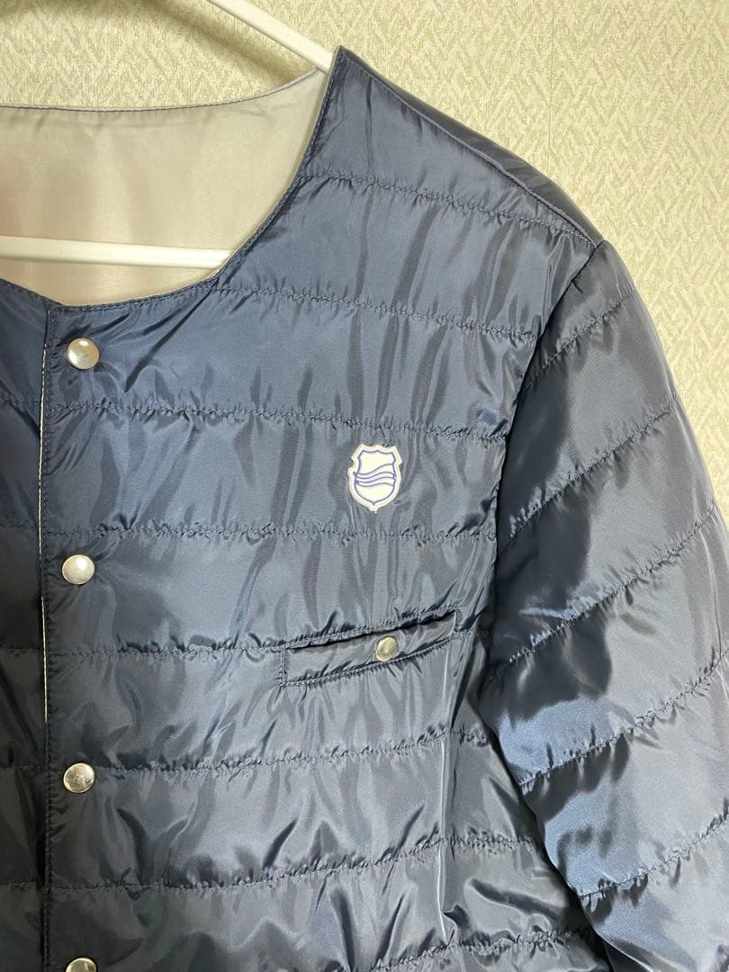 （美品）mutaムータ　海の景色デザイン ジャケットリバーシブルサイズL