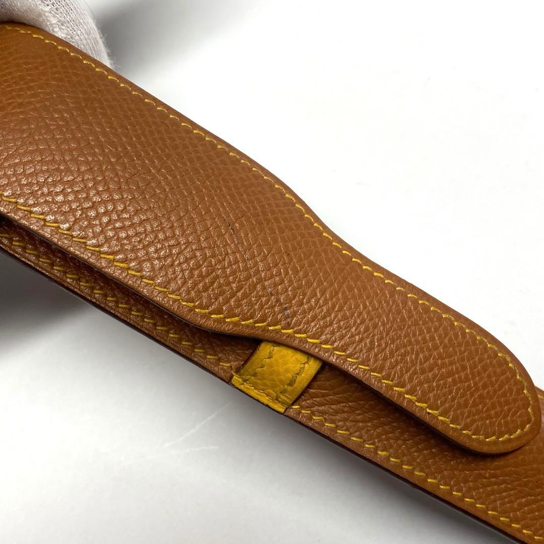 HERMES エルメス　ペンケース　クシュベル　刻印