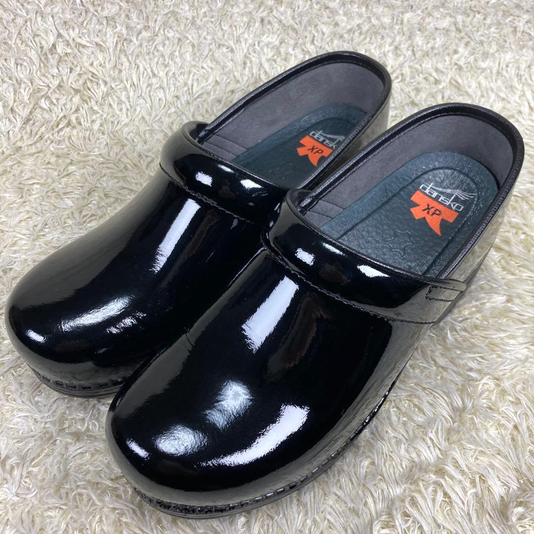 『極美品』dansko XP ダンスコ クロッグ サボサンダル スリッポン 黒