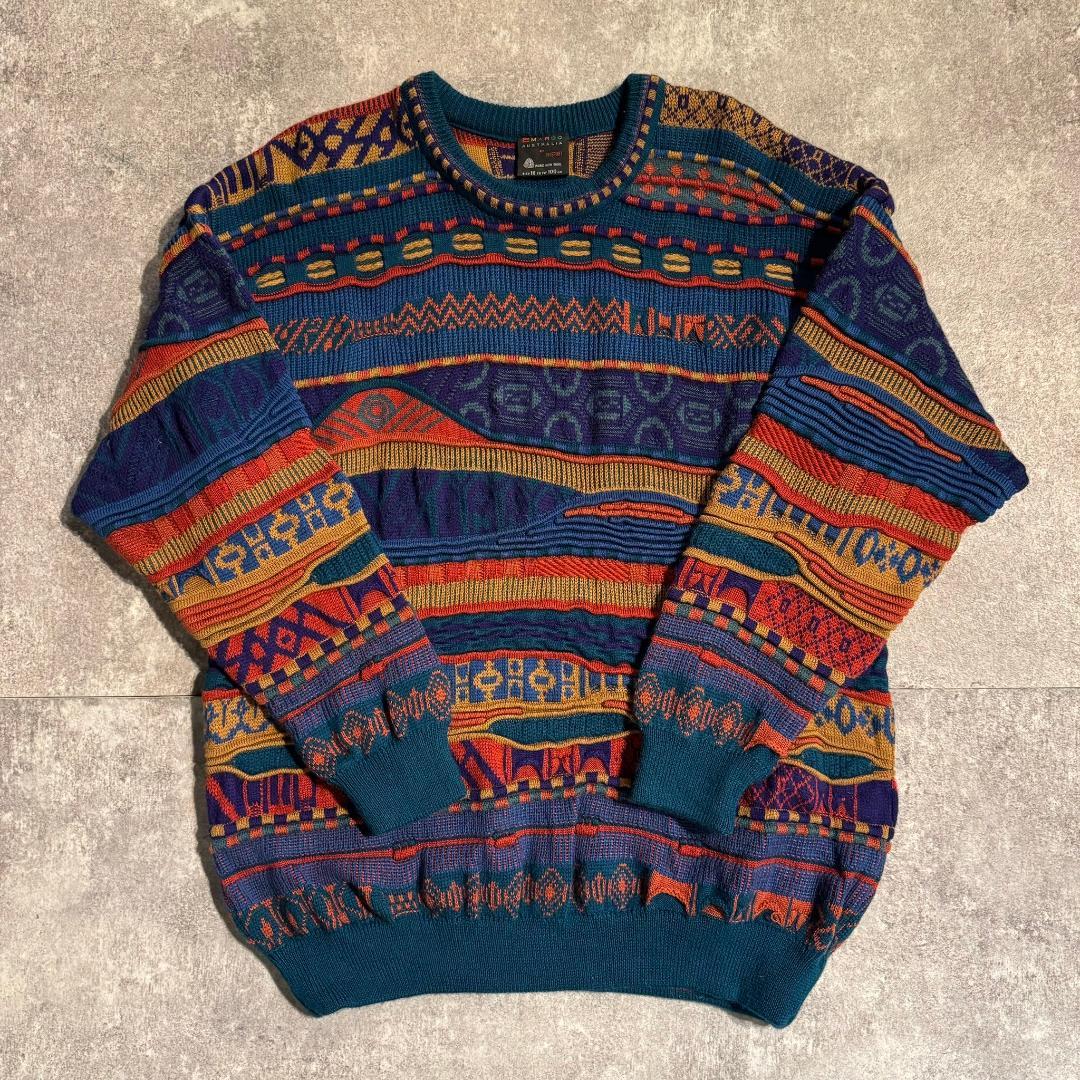 好配色◎ EMAROO AUSTRALIA 3D ニット DM1022