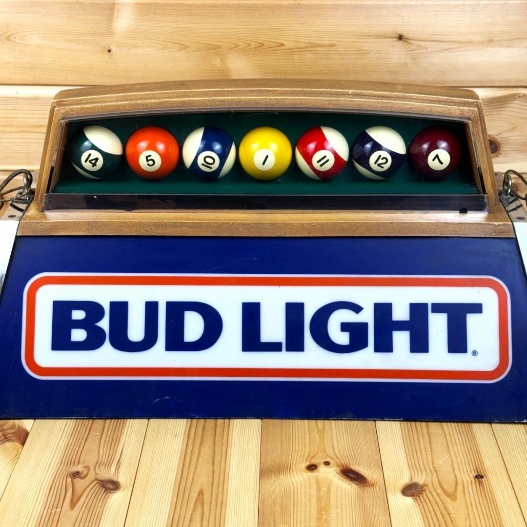 BUD LIGHT プールランプ バドライト ビリヤード ライト ビンテージ