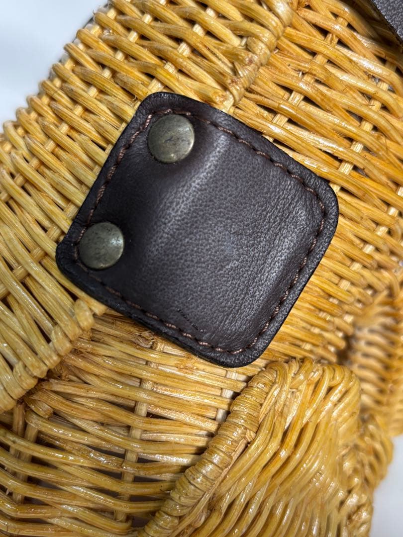 #petite classe ウサギ型 ラタンかごバッグ