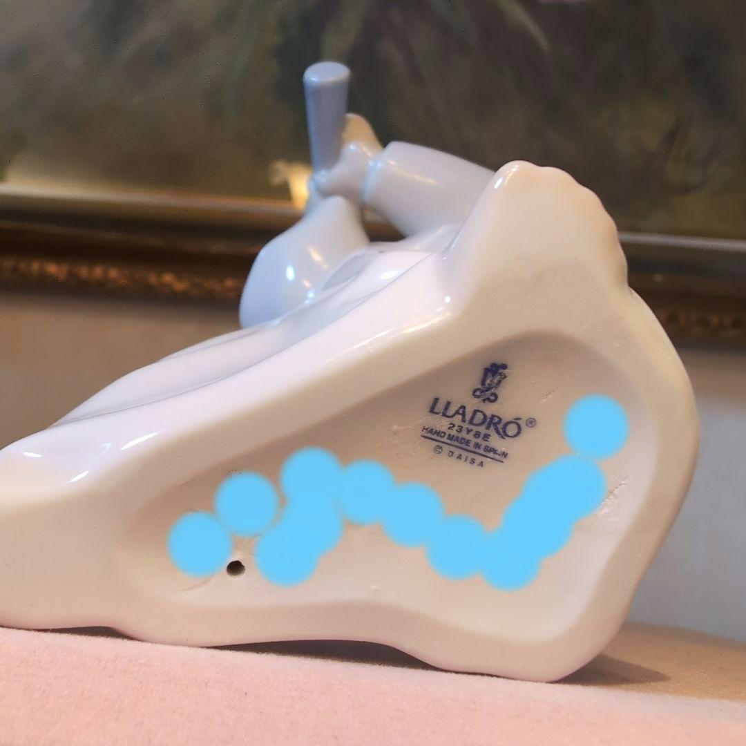 ♥リヤドロ♥天使二体・クリスマスツリー♥ガラスケース付き