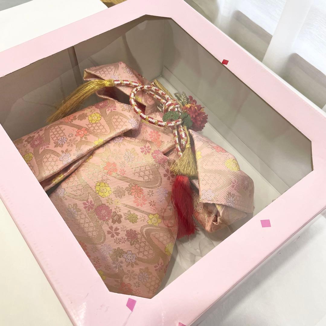 七五三 女の子 七歳用　正絹　綸子　古典柄　振袖　黒