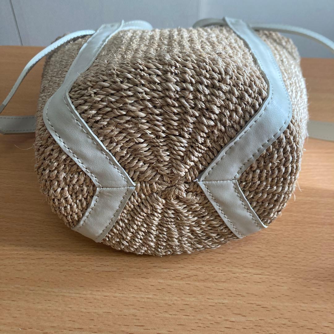 VIOLAd'ORO かごバッグ　ホワイト