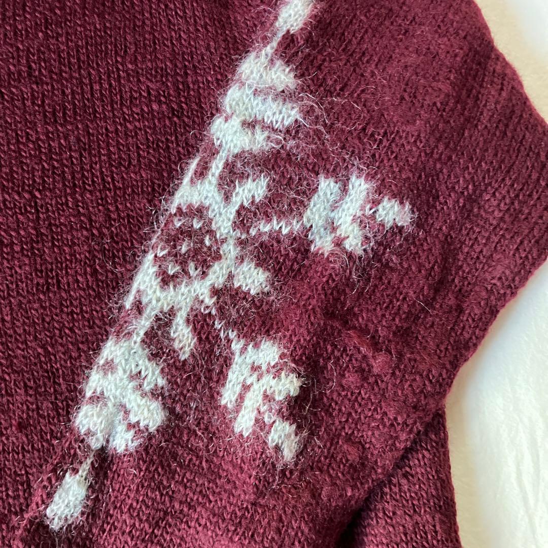 Yohji Yamamoto POUR HOMME スノーフレーク セーター