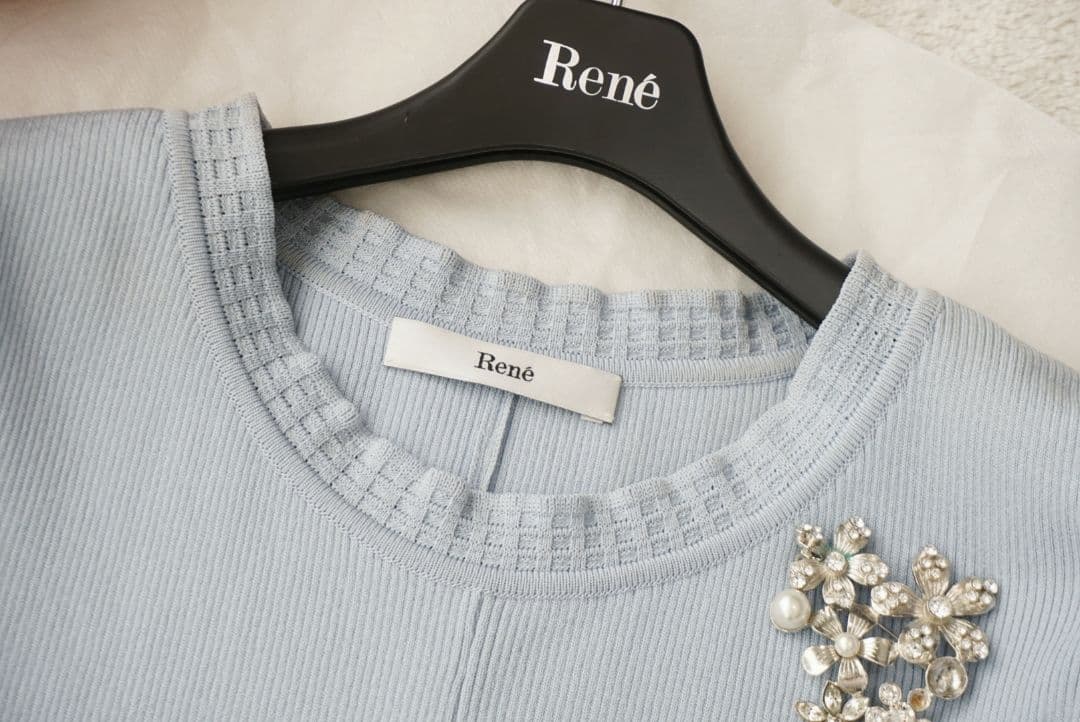 ルネ♡ニットプリーツワンピース