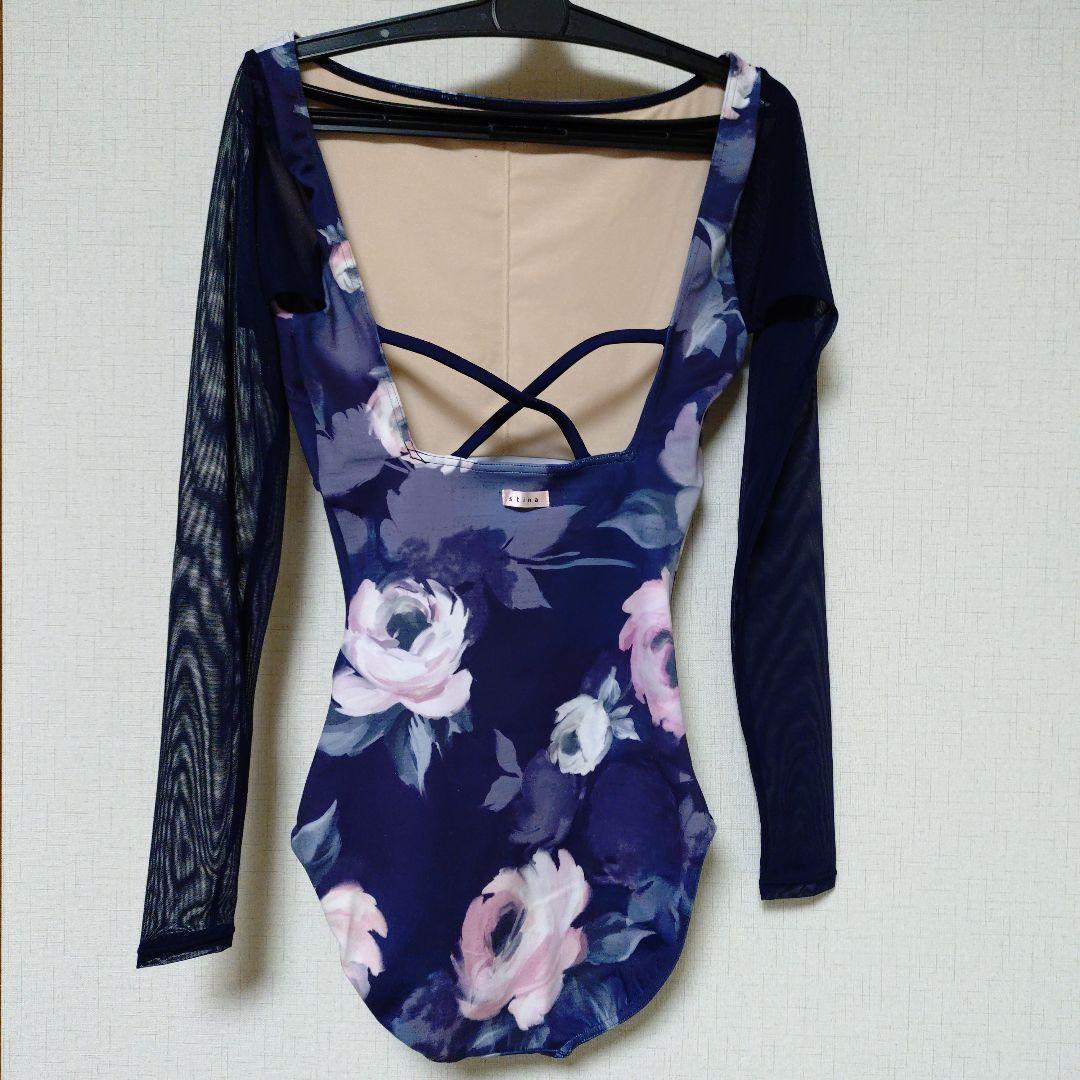 stinaレオタードtypeO　fantasy dark navy M スティナ