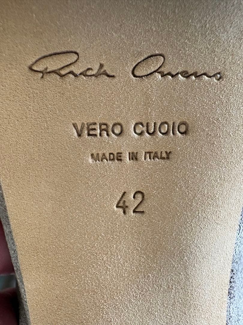 Rick Owens GRILLED PLATFORMS キスブーツ