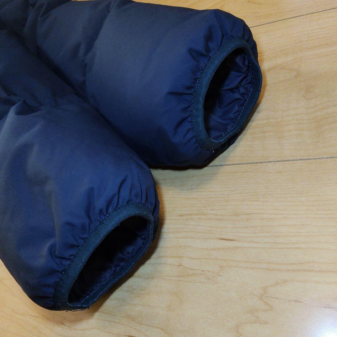 Lサイズ 美品【ルースイソンブラ】中綿フード付 ダウンジャケット 保温性◎