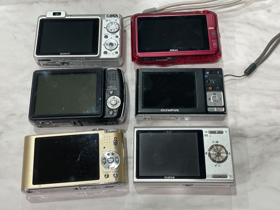 デジカメ　6個セット販売