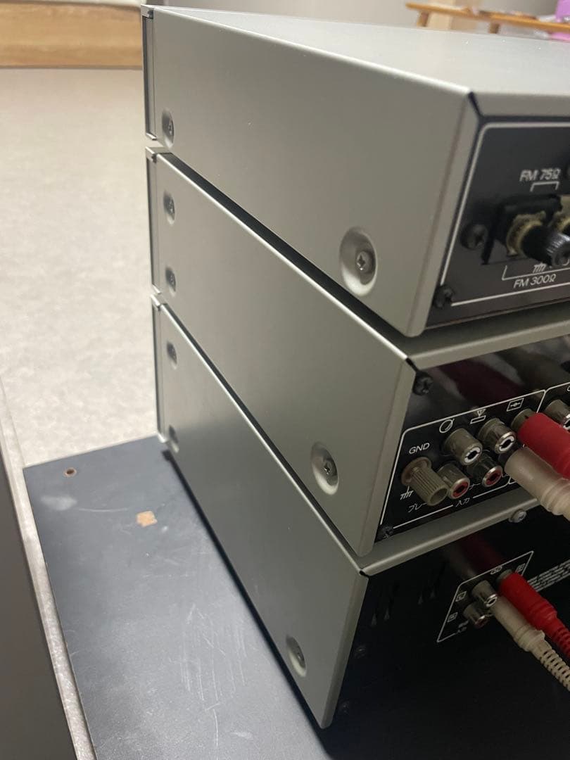 TRIO A-9D, X-9RD ,T9D, S-9Dコンポ シルバー/グレー