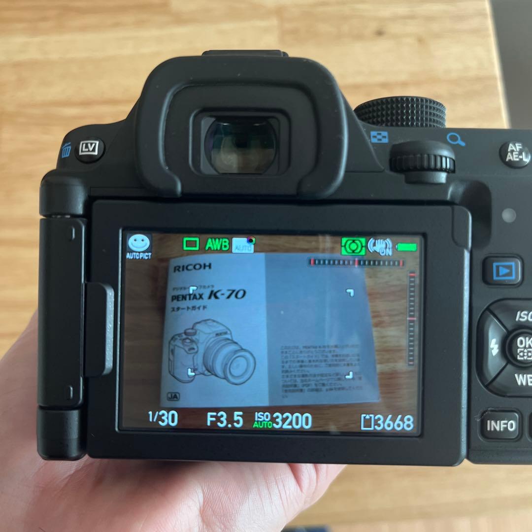 PENTAX K-70 デジタル一眼レフカメラ