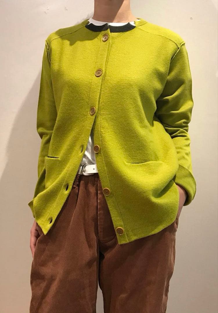 ANTIPAST FELTED KNIT CARDIGAN /ミナペルホネン