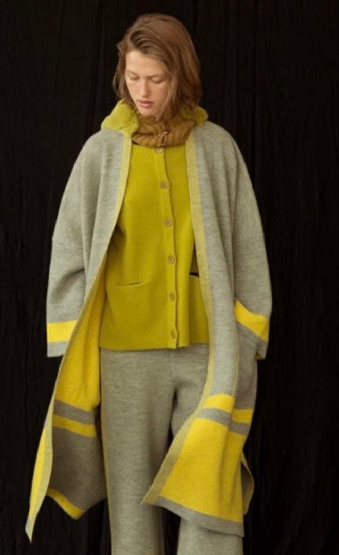 ANTIPAST FELTED KNIT CARDIGAN /ミナペルホネン