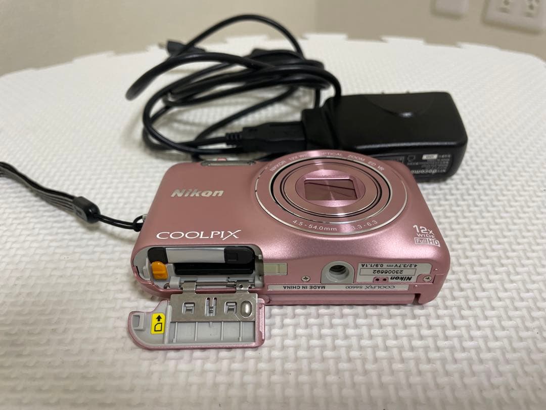 【美品】★Nikon COOLPIX S6600 SILKY PINK.