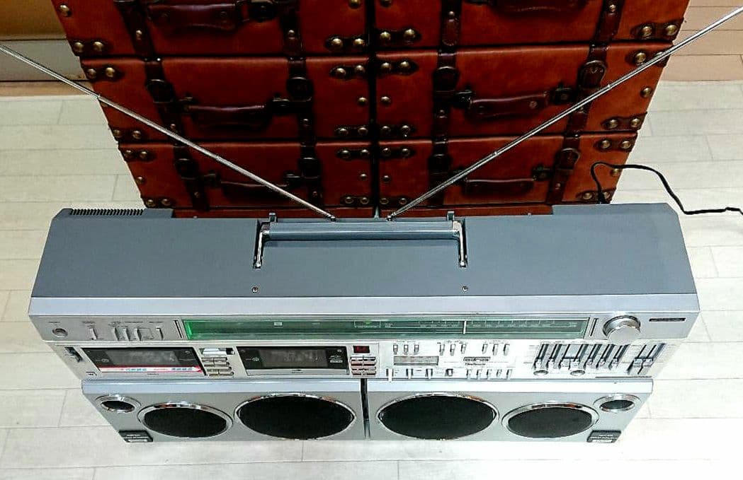 ✨貴重な大型ラジカセ TOSHIBA MacKenzie RT-S98　レトロ