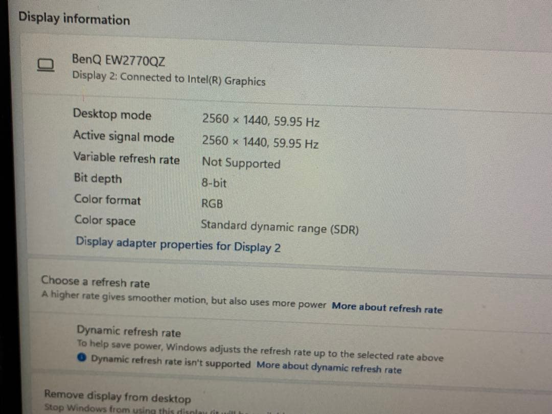 ディスプレイ・モニター本体 BenQ EW2770QZ WQHD + Type-C Lenovo 40A9