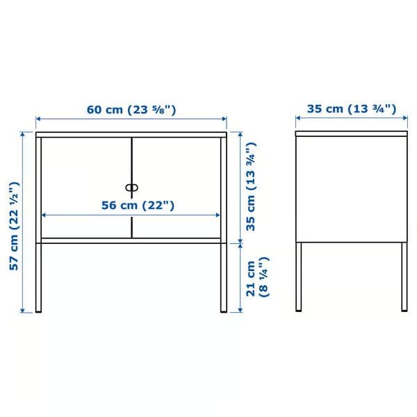 未使用 IKEA LIXHULT リックスフルト キャビネット 2台セット