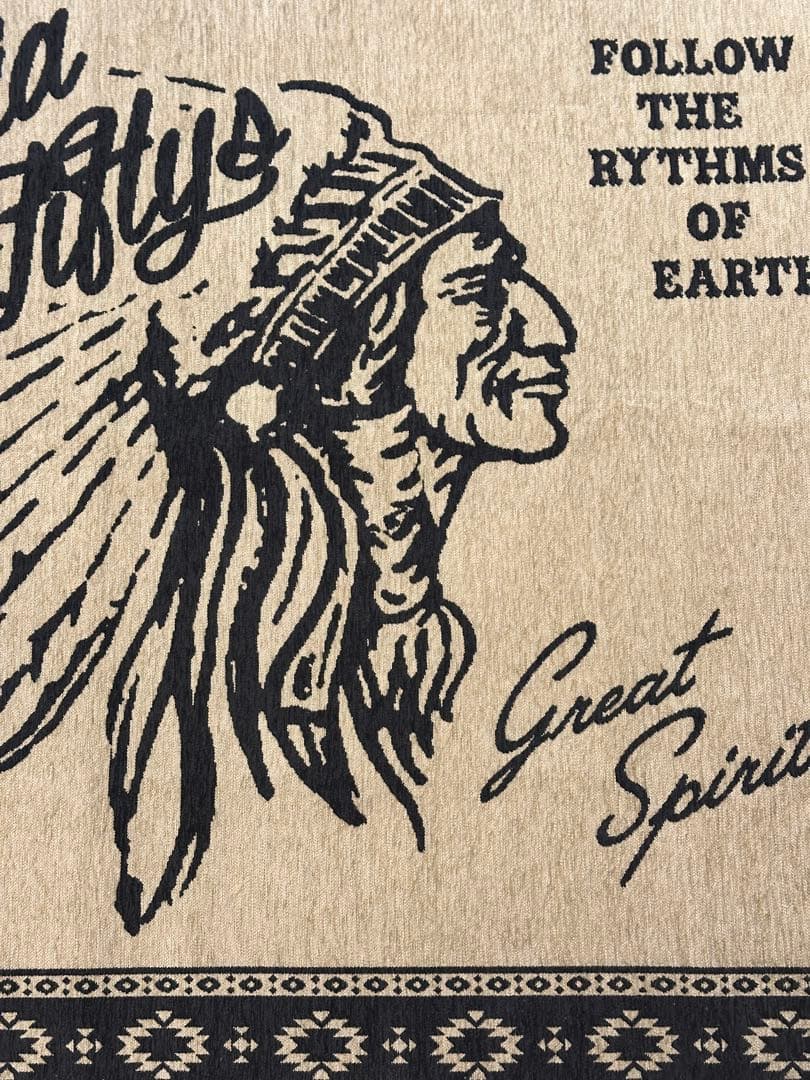 ラグマット BasShu NATIVE RUG インディアンモチーフ ラグ
