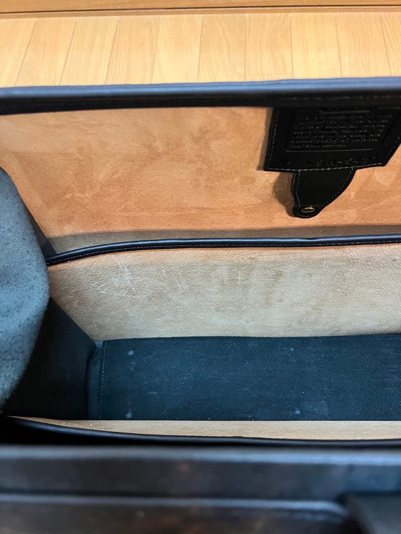 オールドコーチ ダレスバッグ 本革 USA製 黒 5420 coach