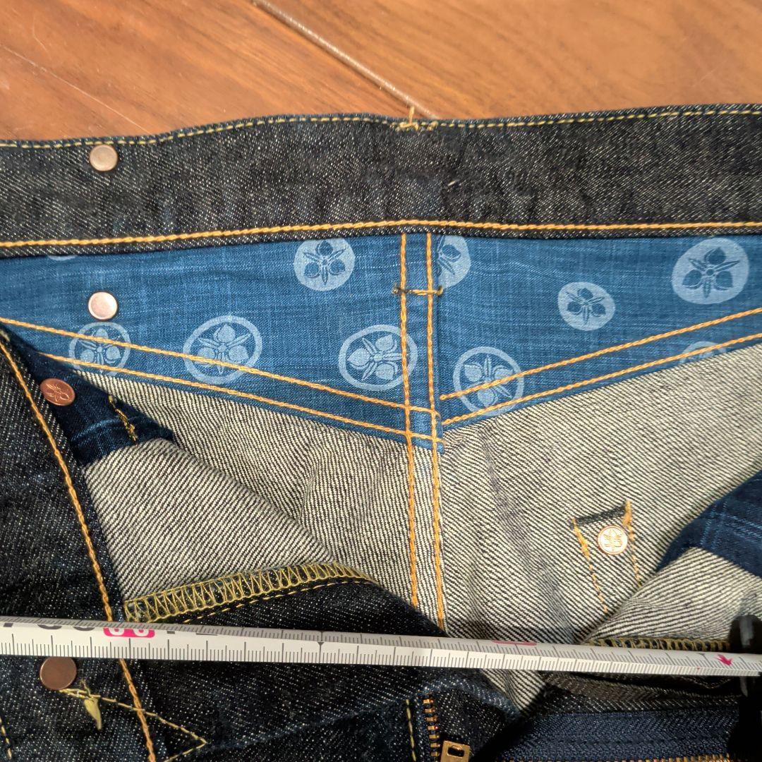 【未使用級】桃太郎ジーンズ　銅丹レーベル　特濃クラッシックストレート