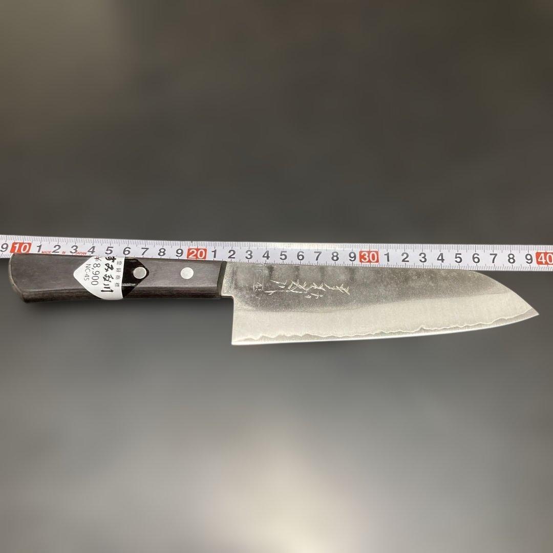 三徳包丁 切れ味抜群　木製ハンドル　新品未使用　ビンテージ　自宅長期保管　美品