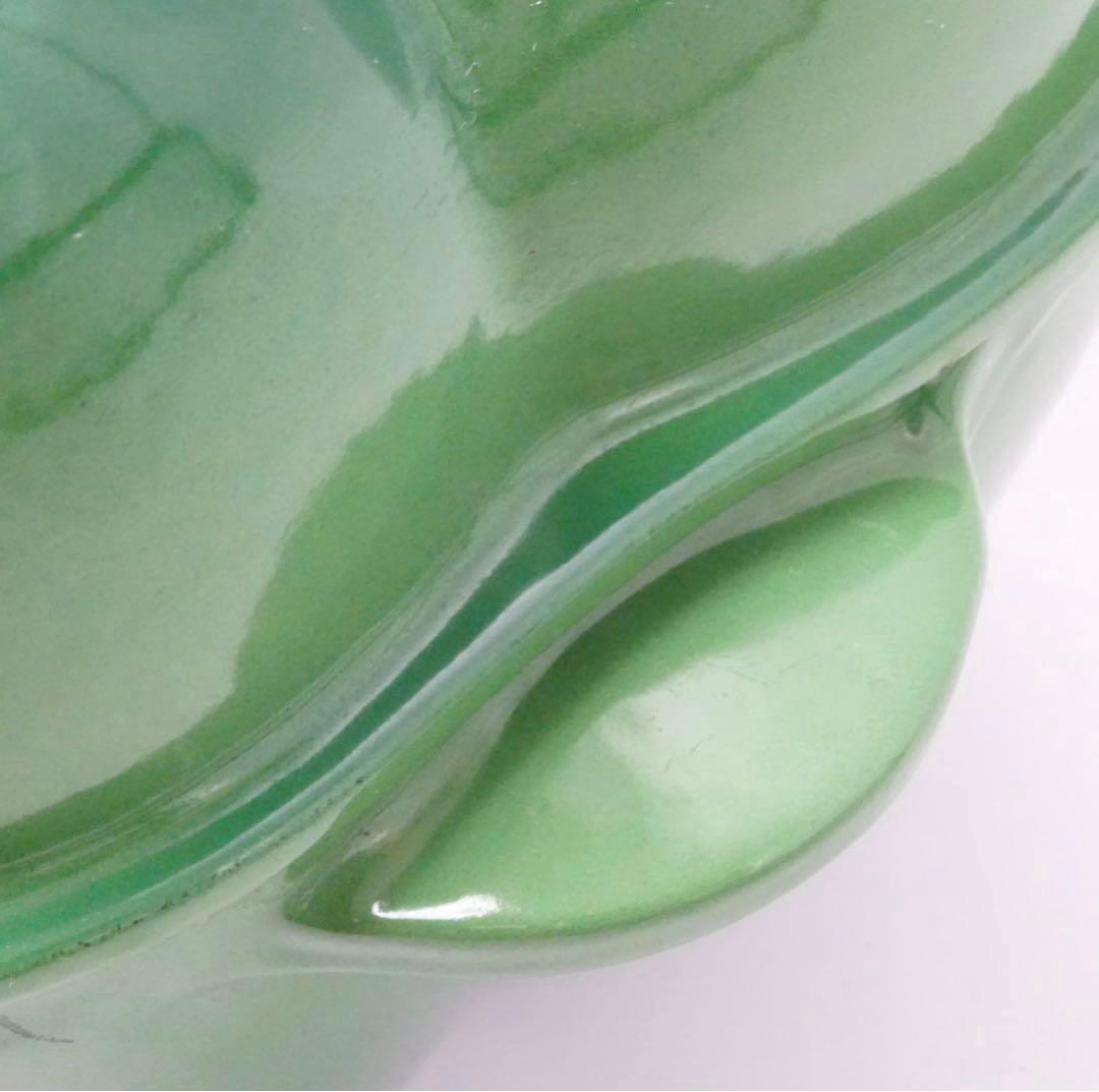 【未使用】LE CREUSET　ピーマン ココット ジェイド グリーン 18cm