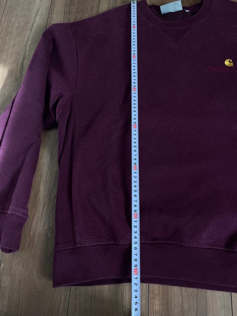 ワコマリア × カーハートWIP コラボスウェット ボルドー XL