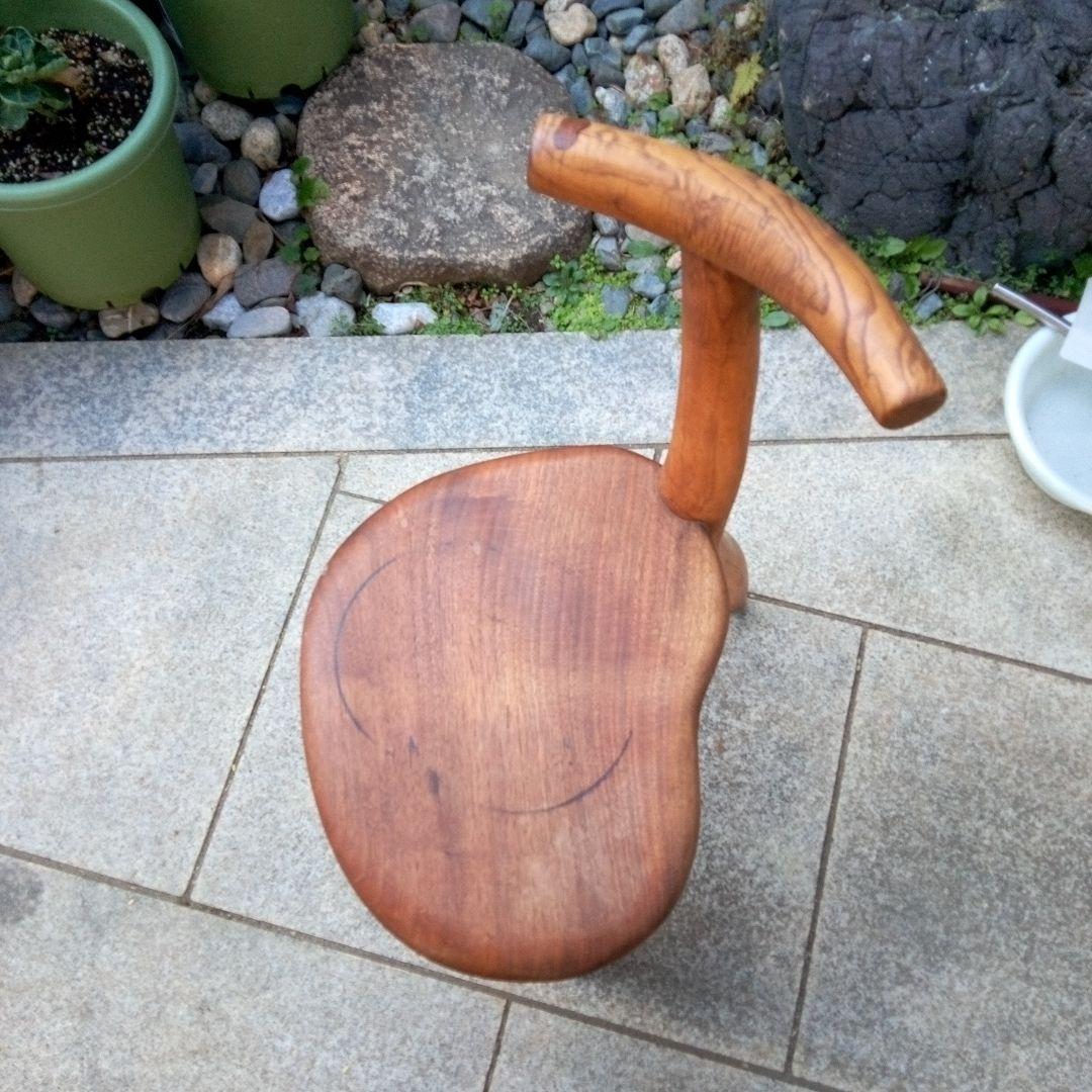 自然木の椅子　ハンドメイド　handmade　手作り　椅子　天然木　自然木